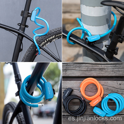 Bloqueo de cable de venta caliente para bicicleta de bicicleta eléctrica